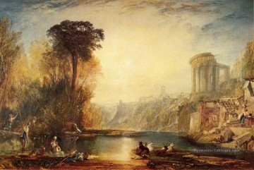 Composition de paysage de Tivoli Turner Peinture à l'huile